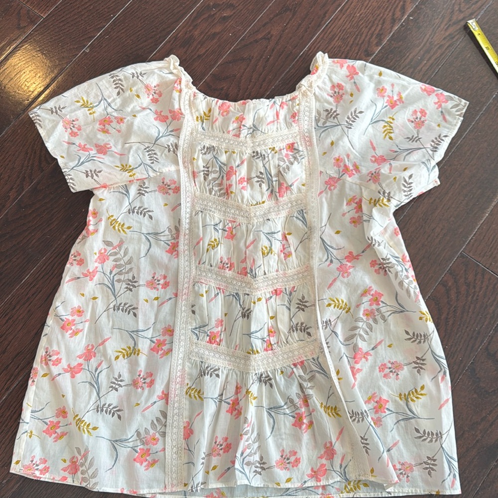 Bonpoint floral top size 14
